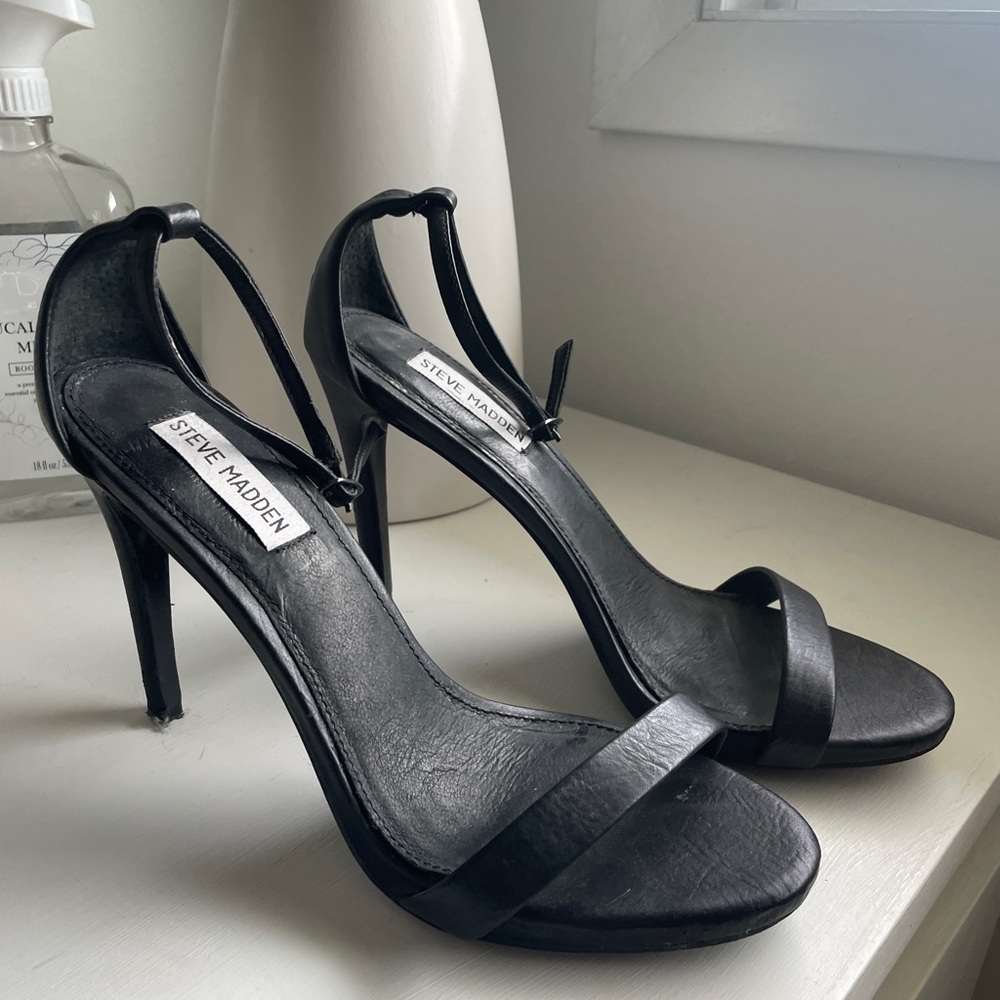 Black Steve Madden heels